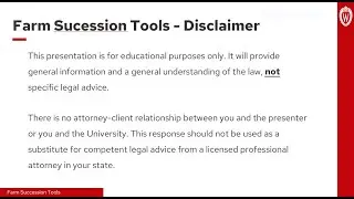 Farm Succession Tools: Choosing Transfer Mechanisms (Part 3)