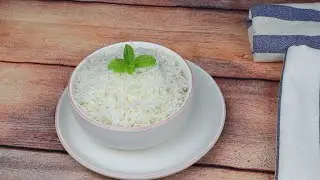 Did you try adding butter in rice while cooking?