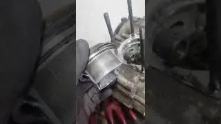 nc250 oil burning  piston #zongshen #honda #repair