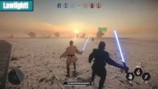 Star Wars Battlefront 2 | Hero Showdown Gameplay (No Commentary)