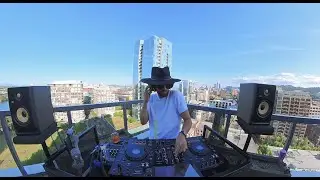 Gregory Caruci rooftop session live from Portland  l HOUSE, DISCO, MELODIC, AFRO, ORGANIC, DOWNTEMPO