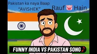 Rauf 🐷 Hain 🤣 | Funny India vs Pakistan Cricket Song 2025 | The_MiddleClassIndian