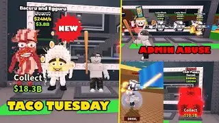 TACO TUESDAY New Bacuru and Egguru with Chill Puppy in Steal A Brainrot ADMIN ABUSE