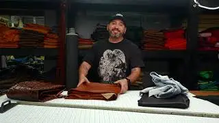 Espinoza's Leather: American Made Motorcycle Vests & Unique Cowhides & Materials