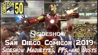 SDCC San Diego Comicon 2019 Sideshow Figures Booth Tour