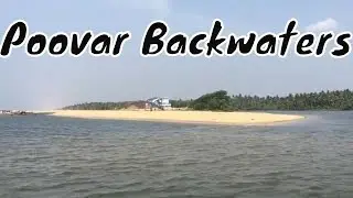 POOVAR BACKWATERS, Golden Sand Beach, ARABIAN SEA, Kerala, India