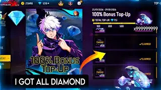 I Claim All Diamonds Free Fire New Top Up 💎 Event | How Many Diamonds Will You Get In Total Pakistan