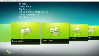 Xbox 360 beta Kinect dashboard v11025