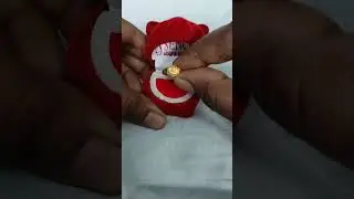 Gold ring for baby#gold ring for newborn#senco gold and diamond ring for baby#ring for baby boy