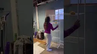 Spooky Garage Makeover Week 3 #asmr #asmrsounds #asmrvideo #update #reno