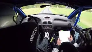 Rallye La Rochelle 2017 - Es 6 Le Scada - Aquilino/Maury 206 A6k