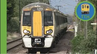Trains at Meldreth