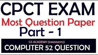 CPCT practice test Part - 1