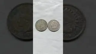 Rare 1877 Indian Head Penny #shorts