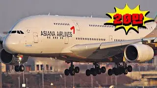 [ASMR] 인천공항 이착륙 영상 20분🎧 비행기 소리에 빠져드는 시간
