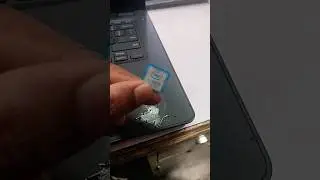How to Remove Intel Processor Information Sticker on Laptop#macnitesh#intel