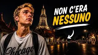 forse avrei dovuto visitarla di giorno Bangkok | Thailandia🇹🇭