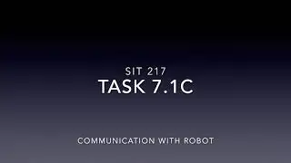 Communication With Robot