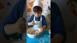 Сочный шашлык из курицы в духовке готовить легендарный мини повар #food #recipe #еда#cooking #baby