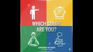Surrounded by Idiots: How to Understand the 4 Personality Types (Red, Yellow, Green, Blue)