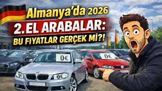Almanya’da🇩🇪 2. El Araba Fiyatları 2026 🚘Gerçek Piyasa ✅ (Part1)  #arabafiyatları 