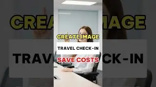 Prompt to create cost-saving travel check-in photos | AI Tools