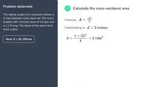 Mastering Axial Forces: Solve Steel Rod Tension Problems for the PE Exam