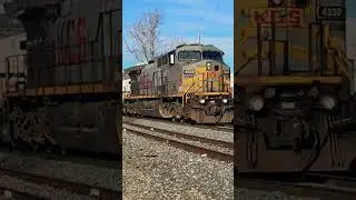 ONE OF THE COOLEST LASHUPS THRU KC! #railroad #KCS #trains #Canadian Pacific