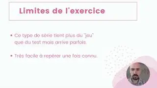 Tests psychotechniques : suites numériques, cours complet + exercices corrigés