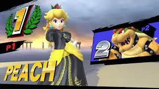 SSB4 Peach victory screen 3