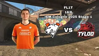 FL1T (18/8) Virtus.pro VS TYLOO (first overpass pro match) | IEM COLOGNE 2025 | CS2 DEMO