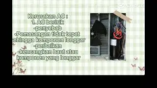 Macam-macam kerusakan dan perbaikan AC 