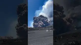 Mount Etna Eruption 2 June 2025 #etna #etnavolcano