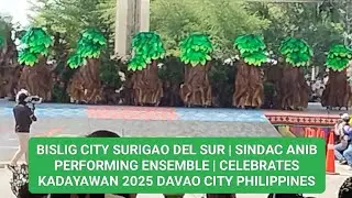 Bislig City Surigao del Sur | Sindak Anib Performing Ensemble | Celebrates Kadayawan 2025 D.C. Phil.