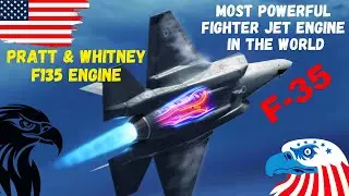 The F135 Fighter Jet Engine: The Heart of Modern Air Combat #f35 #jetengine