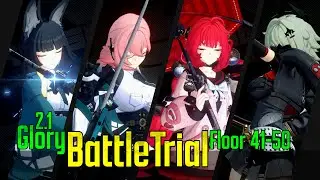 Here We Go Again To The Top Of The New Battle Trial, Now With Miyabi (Floor 41-50) | ZZZ 2.1