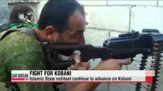 Coalition airstrikes push IS militants out of Syria&prime;s Kobani   IS, 시리아 코바니 일부 재장