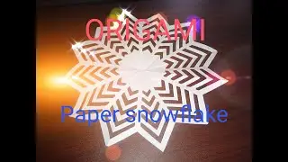 pepar snowflake for christmas decorations #paper cutting design#