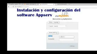 Instalaci&oacute;n PhpmyAdmin-LocalHost mediante Appserv