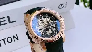 Đồng Hồ He.ritor HR2506 for Men lộ cơ độc đ&aacute;o