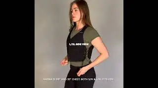 Size guide for womens G-Vest