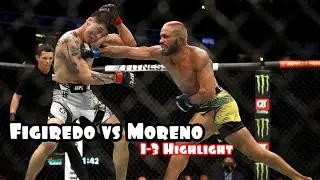 Лучшие моменты Фигиредо vs Морено 1-3 / Highlight Figueiredo vs Moreno 1-3