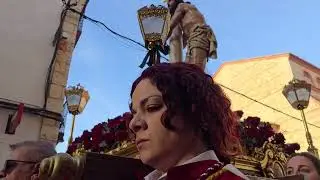 Cristo de la Columna. Semana Santa en Campo de Criptana, Viernes Santo mañana 2025