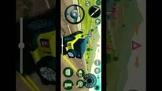 Mahindra Thar Lovers. Jai Veeru Song 🚨🔥 indian car simulator 3d game... red Mahindra thar modified