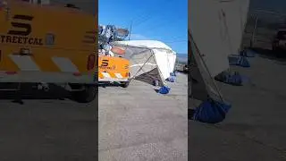 Tents in high winds can be a real problem but we have a solution with our draping. #highwinds