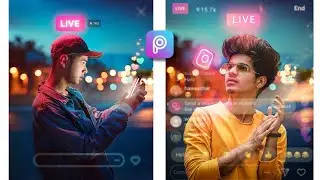 Calop Instagram Live Photo Editing || Picsart Instagram Live Photo Editing
