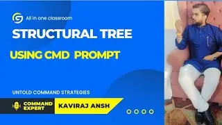 structural tree on cmd prompt ,#cmd prompt programming,#full cmd command work cd /md