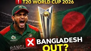 Bangladesh Pulls Out of T20 World Cup in India | Security vs Cricket Integrity