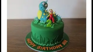 Dinosaur Cake - Tutorial