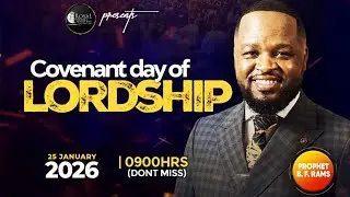 Open Heaven Service | Covenant Day Of Lorship | Prophet B.F. Rams